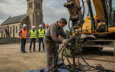 Réparation hydraulique engins : quand la panne bloque un chantier à Auxon